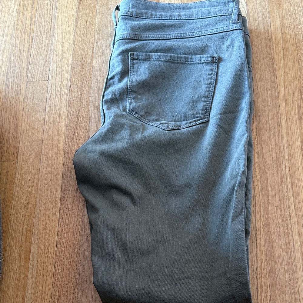 Women's Skinny ankle Gray Khaki Jeans